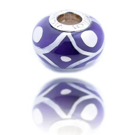 Naisten helmet Viceroy Purppura 1 cm
